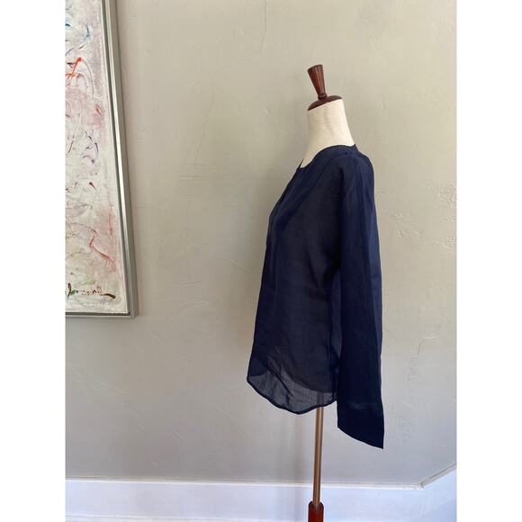 J. Crew Navy Raime Tunic Size XS NWOT‎ - Picture 2 of 5